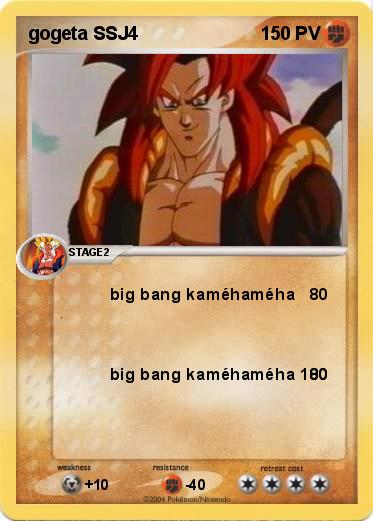 Pokemon gogeta SSJ4