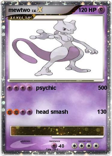 Pokemon mewtwo