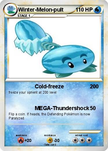 Pokemon Winter-Melon-pult