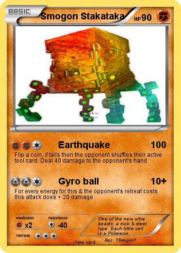 Pokemon Smogon Stakataka