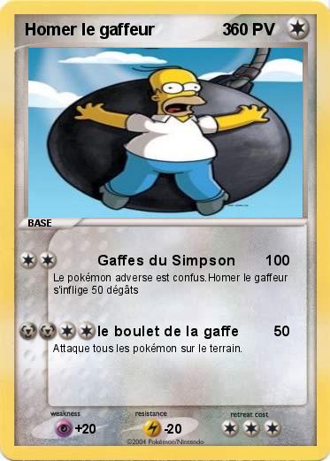 Pokemon Homer le gaffeur               3
