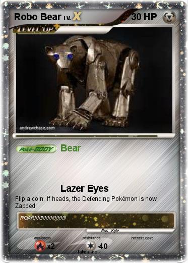 Pokemon Robo Bear