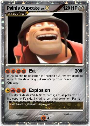 Pokemon Painis Cupcake