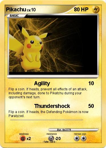 Pokemon Pikachu