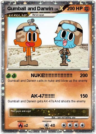 Pokemon Gumball and Darwin