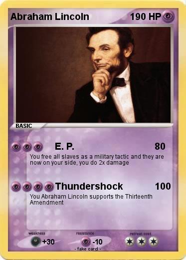 Pokemon Abraham Lincoln