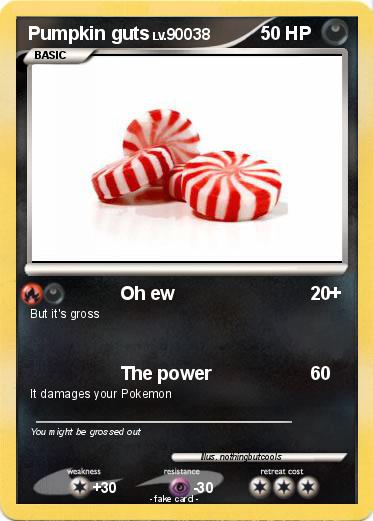 Pokemon Pumpkin guts