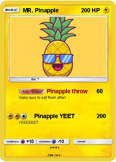 Pokemon MR. Pinapple