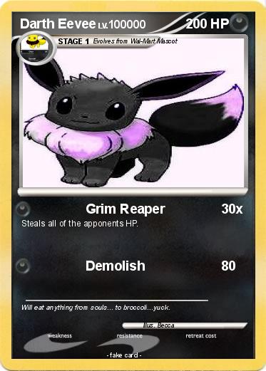 Pokemon Darth Eevee