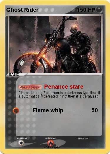 Pokemon Ghost Rider