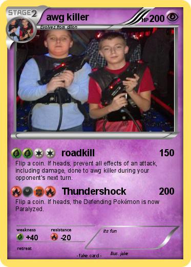 Pokemon awg killer