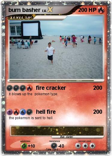 Pokemon burn basher