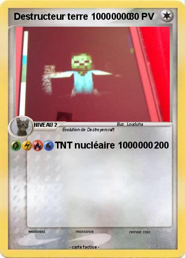 Pokemon Destructeur terre 10000000