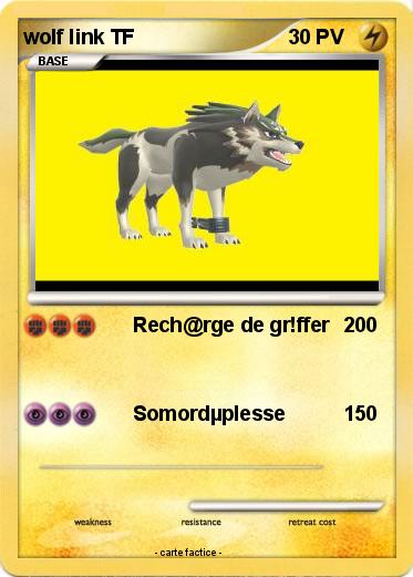 Pokemon wolf link TF