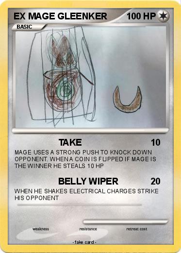 Pokemon EX MAGE GLEENKER