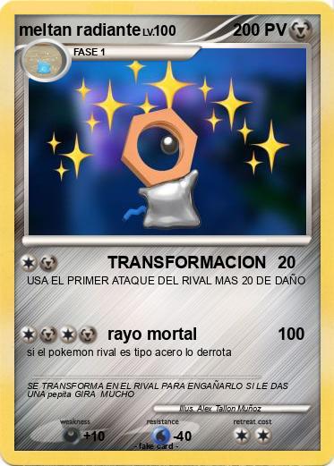 Pokemon meltan radiante