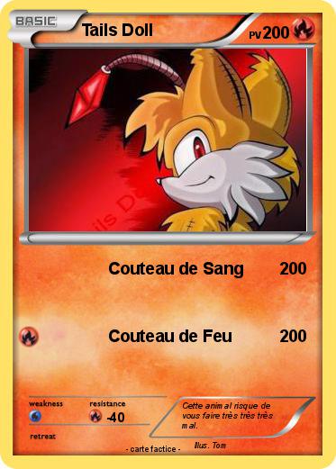 Pokemon Tails Doll