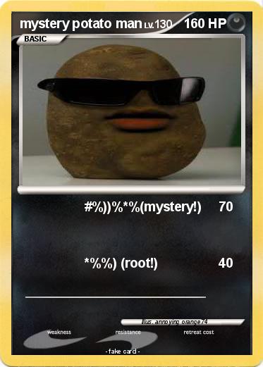 Pokemon mystery potato man
