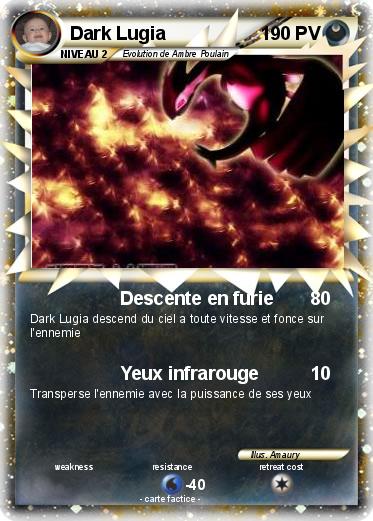 Pokemon Dark Lugia