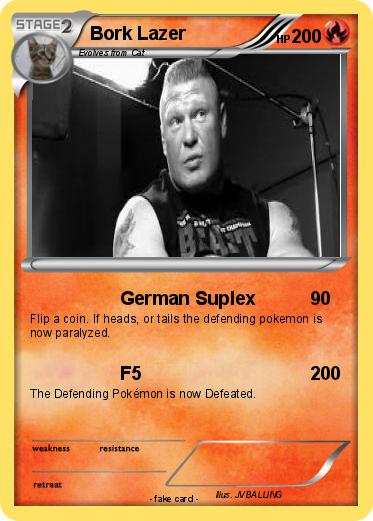 Pokemon Bork Lazer