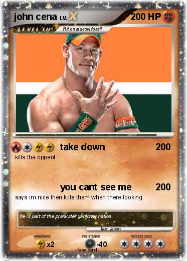 Pokemon john cena