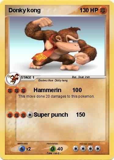Pokemon Donky kong