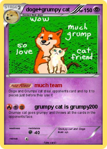 Pokemon doge+grumpy cat