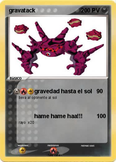 Pokemon gravatack