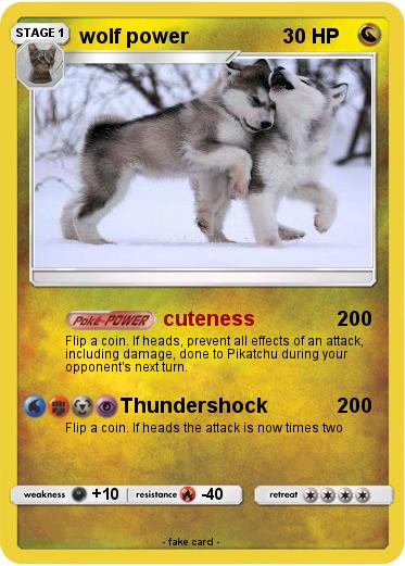 Pokemon wolf power