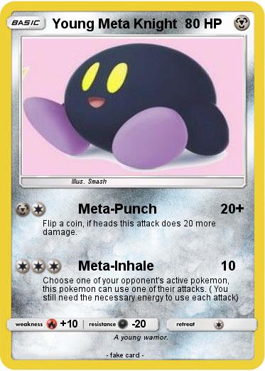 Pokemon Young Meta Knight