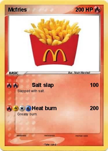 Pokemon Mcfries