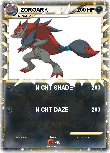Pokemon ZOROARK