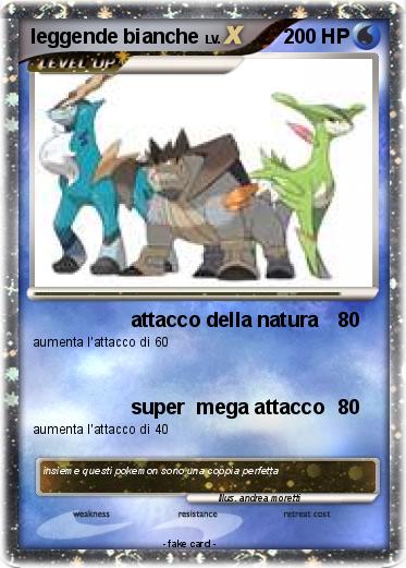 Pokemon leggende bianche