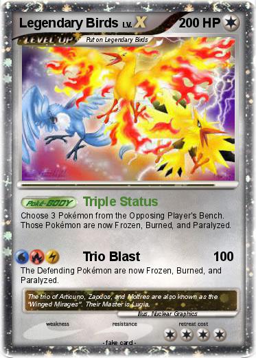 Pokemon Legendary Birds