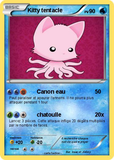 Pokemon Kitty tentacle
