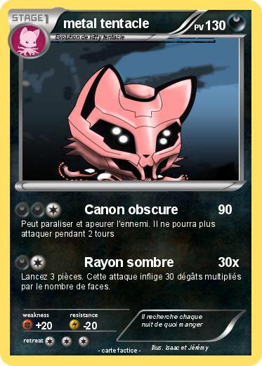 Pokemon metal tentacle