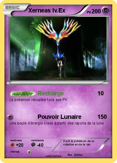 Pokemon Xerneas lv.Ex