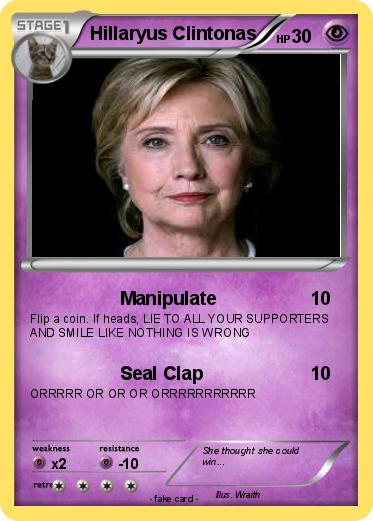 Pokemon Hillaryus Clintonas