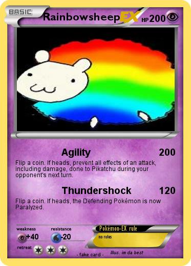 Pokemon Rainbowsheep