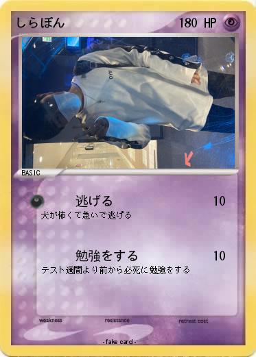 Pokemon しらぽん