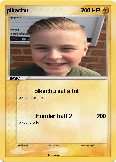 Pokemon pikachu