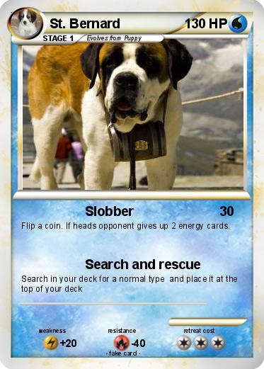 Pokemon St. Bernard