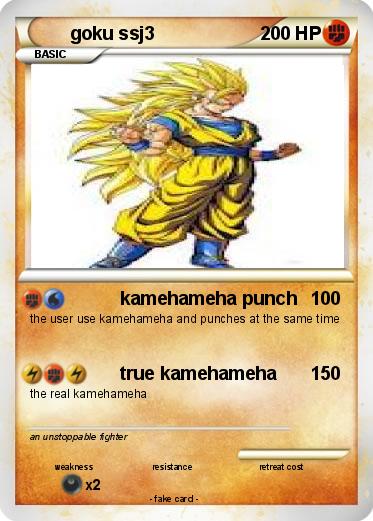 Pokemon goku ssj3