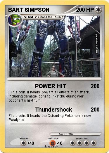 Pokemon BART SIMPSON