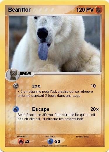 Pokemon Bearitfor