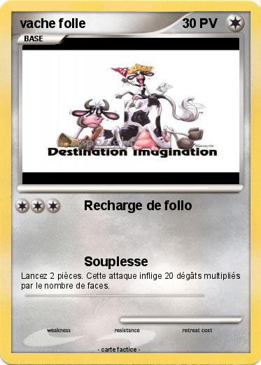 Pokemon vache folle