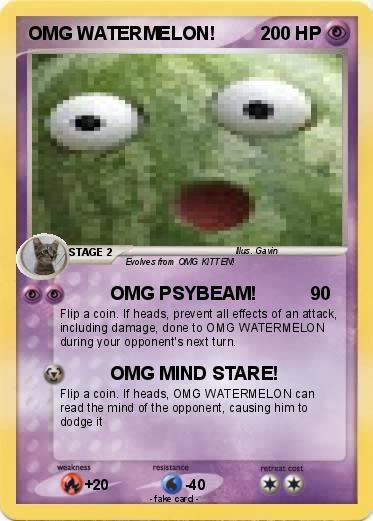 Pokemon OMG WATERMELON!