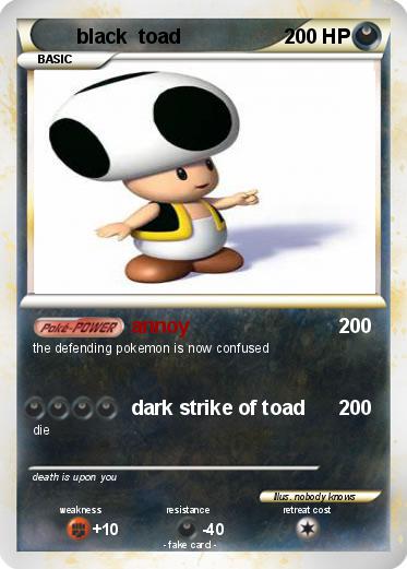 Pokemon black  toad