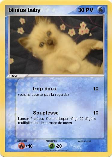 Pokemon blinius baby