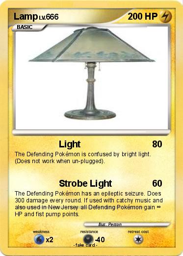 Pokemon Lamp